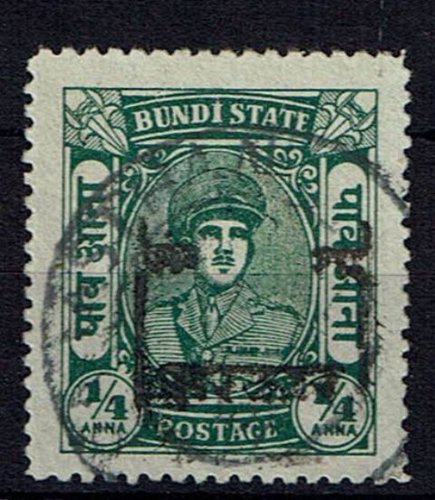 Image of Indian Feudatory States ~ Orchha SG 39 FU British Commonwealth Stamp